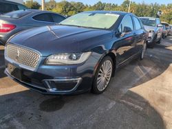 2017 Lincoln MKZ Hybrid Reserve en venta en Riverview, FL