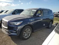 Flood-damaged cars for sale at auction: 2021 Infiniti QX80 Luxe