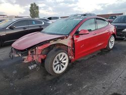 Tesla salvage cars for sale: 2022 Tesla Model 3