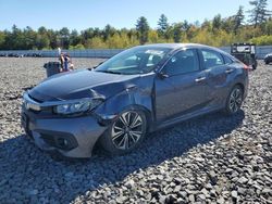 Salvage cars for sale at Windham, ME auction: 2016 Honda Civic EX