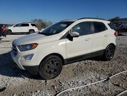 Salvage cars for sale at Wayland, MI auction: 2018 Ford Ecosport SE