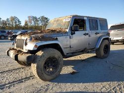 Jeep salvage cars for sale: 2013 Jeep Wrangler Unlimited Sahara