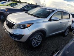 Salvage cars for sale at Riverview, FL auction: 2014 KIA Sportage Base