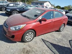 Salvage cars for sale at York Haven, PA auction: 2017 Hyundai Accent SE