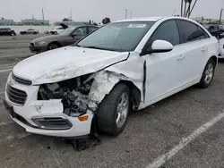 Salvage cars for sale from Copart Van Nuys, CA: 2015 Chevrolet Cruze LT