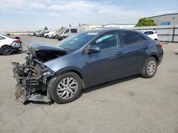 Salvage cars for sale at Bakersfield, CA auction: 2018 Toyota Corolla L