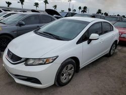 Flood-damaged cars for sale at auction: 2013 Honda Civic LX