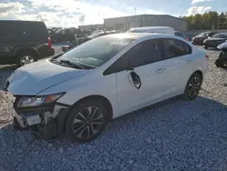 Salvage cars for sale at Wayland, MI auction: 2014 Honda Civic EX