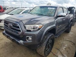 Flood-damaged cars for sale at auction: 2016 Toyota Tacoma Double Cab