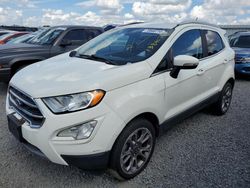 Ford salvage cars for sale: 2020 Ford Ecosport Titanium