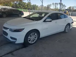 Chevrolet salvage cars for sale: 2018 Chevrolet Malibu LT