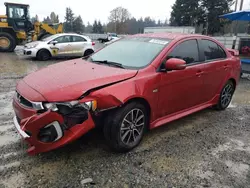 Mitsubishi salvage cars for sale: 2017 Mitsubishi Lancer ES