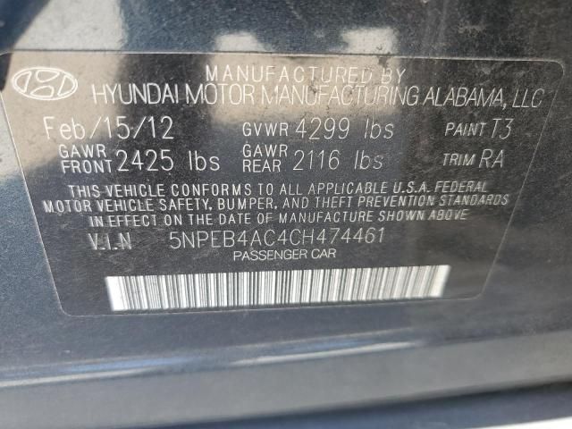 2012 Hyundai Sonata GLS