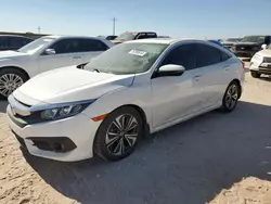 Honda Civic ex salvage cars for sale: 2018 Honda Civic EX