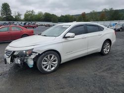 Chevrolet salvage cars for sale: 2017 Chevrolet Impala LT