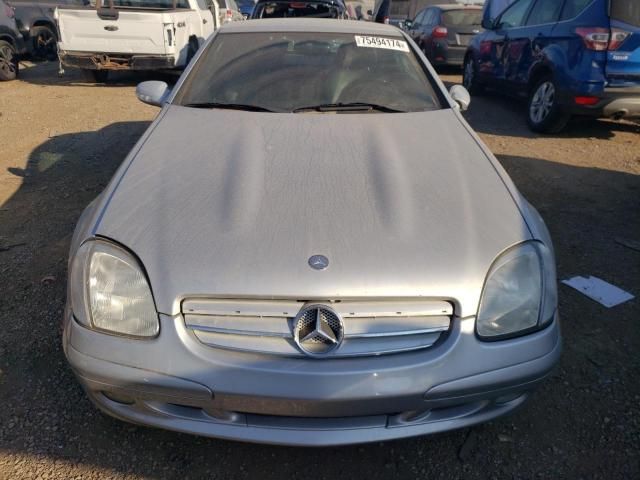 2001 Mercedes-Benz SLK 320