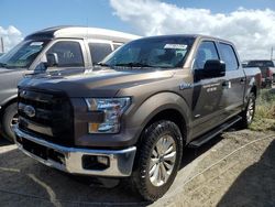 Salvage cars for sale at Arcadia, FL auction: 2016 Ford F150 Supercrew