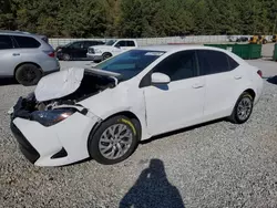 2018 Toyota Corolla L en venta en Gainesville, GA