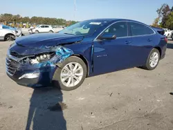 Chevrolet salvage cars for sale: 2019 Chevrolet Malibu LT