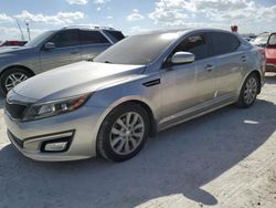 Salvage cars for sale at Arcadia, FL auction: 2014 KIA Optima EX