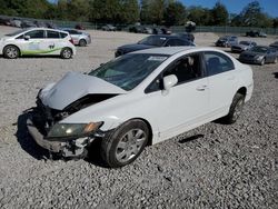 Salvage cars for sale from Copart Madisonville, TN: 2010 Honda Civic LX