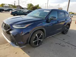 Toyota salvage cars for sale: 2021 Toyota Highlander XSE