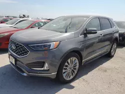 Flood-damaged cars for sale at auction: 2022 Ford Edge Titanium