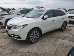 Salvage cars for sale from Copart Arcadia, FL: 2015 Acura MDX Technology