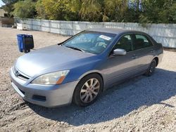 Salvage cars for sale at Knightdale, NC auction: 2007 Honda Accord SE