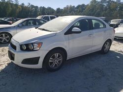 Chevrolet salvage cars for sale: 2016 Chevrolet Sonic LT