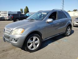 Mercedes-Benz salvage cars for sale: 2010 Mercedes-Benz ML 350 Bluetec