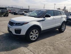 Salvage cars for sale at Sun Valley, CA auction: 2017 Land Rover Range Rover Evoque SE