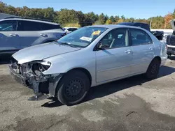 Salvage cars for sale at Exeter, RI auction: 2006 Toyota Corolla CE