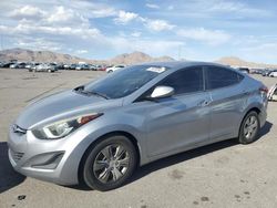 Salvage cars for sale at North Las Vegas, NV auction: 2016 Hyundai Elantra SE