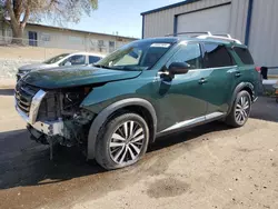 Nissan salvage cars for sale: 2022 Nissan Pathfinder Platinum