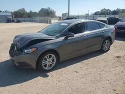 Ford salvage cars for sale: 2018 Ford Fusion SE