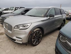 Flood-damaged cars for sale at auction: 2020 Lincoln Aviator Reserve