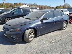 Salvage cars for sale at York Haven, PA auction: 2018 Chevrolet Malibu LS