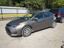 Toyota salvage cars for sale: 2019 Toyota Corolla L