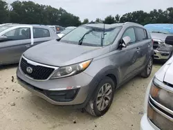 Flood-damaged cars for sale at auction: 2015 KIA Sportage LX