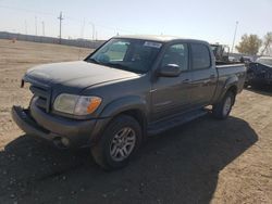 Salvage cars for sale at Greenwood, NE auction: 2005 Toyota Tundra Double Cab Limited