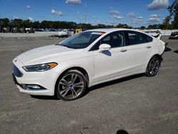 2017 Ford Fusion Titanium en venta en Dunn, NC