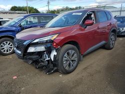 Salvage cars for sale at New Britain, CT auction: 2023 Nissan Rogue SV