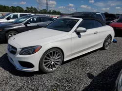 Carros salvage para piezas a la venta en subasta: 2017 Mercedes-Benz C300