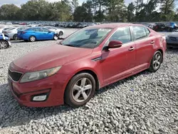 Salvage cars for sale at Byron, GA auction: 2014 KIA Optima LX