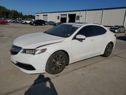 Salvage cars for sale at Gaston, SC auction: 2015 Acura TLX Tech