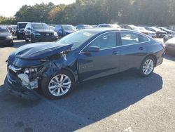 Salvage cars for sale at Exeter, RI auction: 2019 Chevrolet Malibu LT