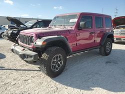 Salvage cars for sale at Haslet, TX auction: 2024 Jeep Wrangler Rubicon