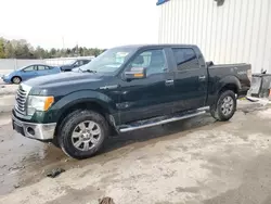 Salvage cars for sale at Franklin, WI auction: 2012 Ford F150 Supercrew