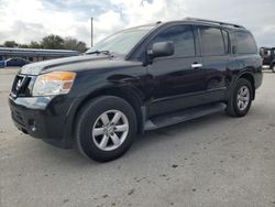 Salvage cars for sale at Orlando, FL auction: 2015 Nissan Armada SV